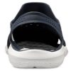 Μαύρα Λευκά Σανδάλια Crocs 203963-462