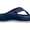 Crocs Baya Light Cozy Flat Flip Flops Deep Blue 11999-410 Crocs Baya Light Cozy Flat Flip Flops Deep Blue 11999-410