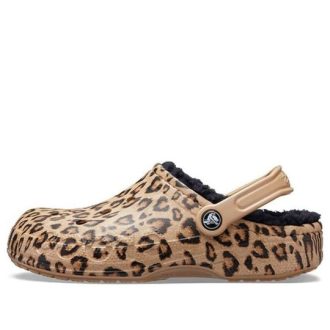 Παντόφλες Crocs Baya Lined Clog Leopard print 205975-98R