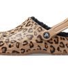 Παντόφλες Crocs Baya Lined Clog Leopard print 205975-98R