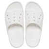 Crocs Baya Minimalistic Casual Slippers Λευκή 12000-100