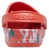 Crocs Baya εποχιακά εμπριμέ τσόκαρα “Spicy Orange White” 206230-82Z