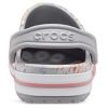 Crocs Bayaband Beach ανοιχτό γκρι σανδάλια Flowers 206232-0GN Crocs Bayaband Beach ανοιχτό γκρι σανδάλια Flowers 206232-0GN