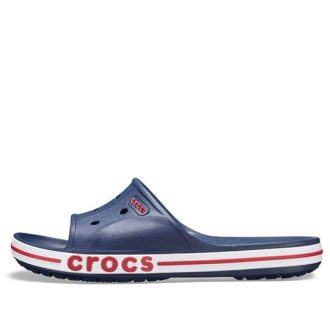 Παντόφλες Crocs Bayaband Clog Μπλε Λευκό Κόκκινο Unisex 205392-4CC
