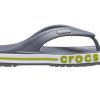 Crocs Bayaband Flip Αντιολισθητικές Παντόφλες Casual Grey Green “Grey Green” 205393-0A3