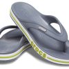 Crocs Bayaband Flip Αντιολισθητικές Παντόφλες Casual Grey Green “Grey Green” 205393-0A3