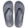 Crocs Bayaband Flip Αντιολισθητικές Παντόφλες Casual Grey Green “Grey Green” 205393-0A3