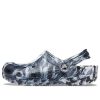 Crocs Beach Marble Unisex Μαύρα Λευκά Σανδάλια “Black White” 206867-103