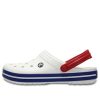 Crocs Beach Unisex Λευκά Μπλε Σανδάλια “White Blue” 11016-11I Crocs Beach Unisex Λευκά Μπλε Σανδάλια “White Blue” 11016-11I