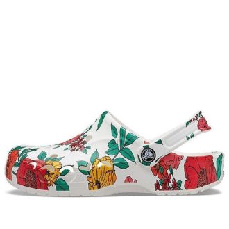 Σανδάλια Crocs Beach White Flowers “White Red Green” 206230-10D