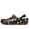 Crocs Bistro Graphic Clog Κομψά casual μαύρα σανδάλια 204044-0FN
