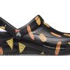 Crocs Bistro Graphic Clog Κομψά casual μαύρα σανδάλια 204044-0FN