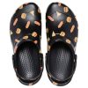 Crocs Bistro Graphic Clog Κομψά casual μαύρα σανδάλια 204044-0FN