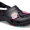 Crocs Classic All-Terrain Clog Minimalistic Casual Unisex Μαύρα σανδάλια 207340-001