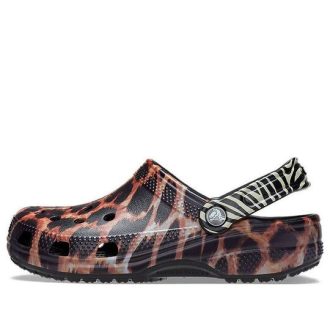 Crocs Classic animal sandals Beach Unisex Μαύρο 207840-0ZR