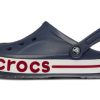Crocs Classic Bayaband Clog “Navy Red” 205089-4CC Crocs Classic Bayaband Clog “Navy Red” 205089-4CC
