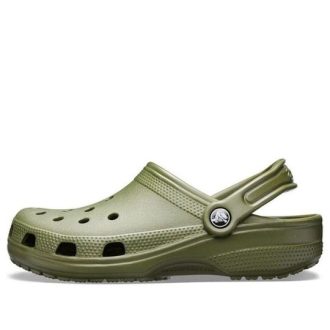 Crocs Classic Beach Unisex Πράσινα σανδάλια Army 10001-309