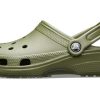 Crocs Classic Beach Unisex Πράσινα σανδάλια Army 10001-309 Crocs Classic Beach Unisex Πράσινα σανδάλια Army 10001-309