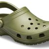 Crocs Classic Beach Unisex Πράσινα σανδάλια Army 10001-309 Crocs Classic Beach Unisex Πράσινα σανδάλια Army 10001-309