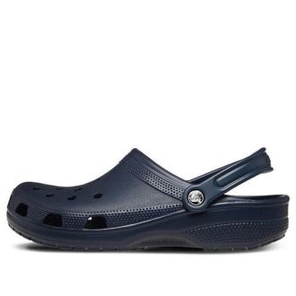 Crocs Classic Beach Unisex Μπλε Μαύρα Σανδάλια “Blue Black” 10001-410