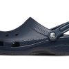 Crocs Classic Beach Unisex Μπλε Μαύρα Σανδάλια “Blue Black” 10001-410 Crocs Classic Beach Unisex Μπλε Μαύρα Σανδάλια “Blue Black” 10001-410