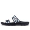 Crocs Classic Casual Fashion Unisex Μαύρες Μπλε Παντόφλες 207680-066