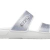 Crocs Classic Casual Fashion Ασημένιες Παντόφλες Unisex 207769-90H