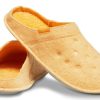 Crocs Classic Casual Thicken Stay Warm κίτρινες παντόφλες Unisex 203600-838