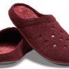 Παντόφλες Crocs Classic Casual Thicken Stay Warm Unisex Wine Red Slippers 203600-60U
