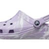 Crocs Classic Casual Unisex Μωβ σανδάλια 206867-5PT