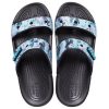 Παντόφλες Crocs Classic Casual Unisex Μπλε Μαύρες 207283-988