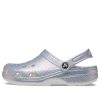 Crocs Classic Casual Unisex Μεταλλικά Ασημί ροζ σανδάλια 207551-90H