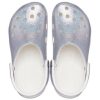 Crocs Classic Casual Unisex Μεταλλικά Ασημί ροζ σανδάλια 207551-90H