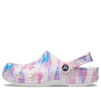 Crocs Classic Casual Unisex Λευκά Ροζ Μπλε Σανδάλια “White Pink Blue” 207567-94S