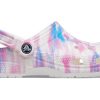 Crocs Classic Casual Unisex Λευκά Ροζ Μπλε Σανδάλια “White Pink Blue” 207567-94S