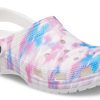 Crocs Classic Casual Unisex Λευκά Ροζ Μπλε Σανδάλια “White Pink Blue” 207567-94S
