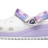 Crocs Classic Casual Unisex Λευκά Μωβ σανδάλια “White Purple” 207772-577