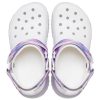 Crocs Classic Casual Unisex Λευκά Μωβ σανδάλια “White Purple” 207772-577
