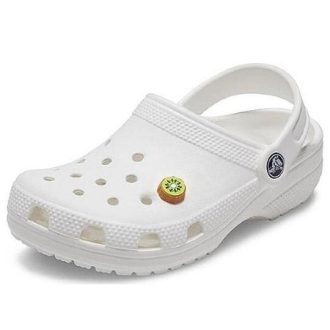 Crocs Classic Charm τσόκαρα ακτινίδιο φέτας “Λευκό” 21SF10008477