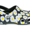 Crocs Classic clo μαργαρίτα Σανδάλια Full Print Unisex Μαύρα 206375-0ZI