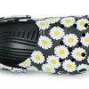 Crocs Classic clo μαργαρίτα Σανδάλια Full Print Unisex Μαύρα 206375-0ZI