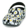 Crocs Classic clo μαργαρίτα Σανδάλια Full Print Unisex Μαύρα 206375-0ZI