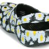 Crocs Classic clo μαργαρίτα Σανδάλια Full Print Unisex Μαύρα 206375-0ZI