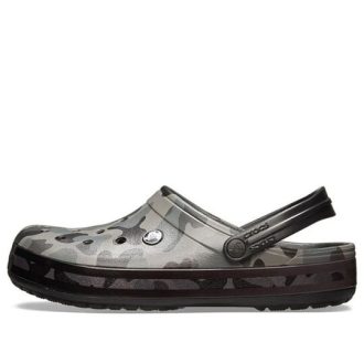 Crocs Classic Clog Σανδάλια Παραλίας Μαύρο Καμουφλάζ 205579-0DY