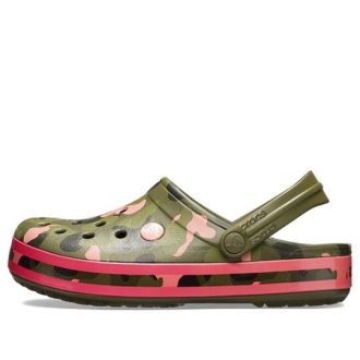 Σανδάλια παραλίας Crocs Classic Clog Πράσινο Ροζ 205579-3S9