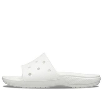 Παντόφλες Crocs Classic Clog Λευκές 206121-100