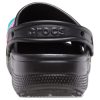 Crocs Classic Clog Πέδιλα Τσέπης Μαύρο Ροζ 206612-0I8