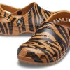 Crocs Classic clog Animal Printing Beach Tiger Stripes Yellow Sindals 206676-2ZF