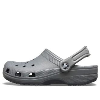 Crocs Classic Clog Beach Γκρι Σανδάλια 10001-0DA