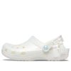 Crocs Classic Clog Beach Λευκά Σανδάλια 206614-100